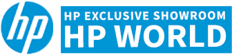Hp world Logo